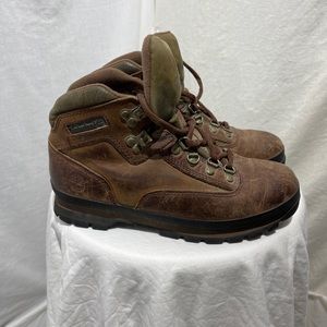 Timberland classic Leather Hiking Boots, Size Mens 9